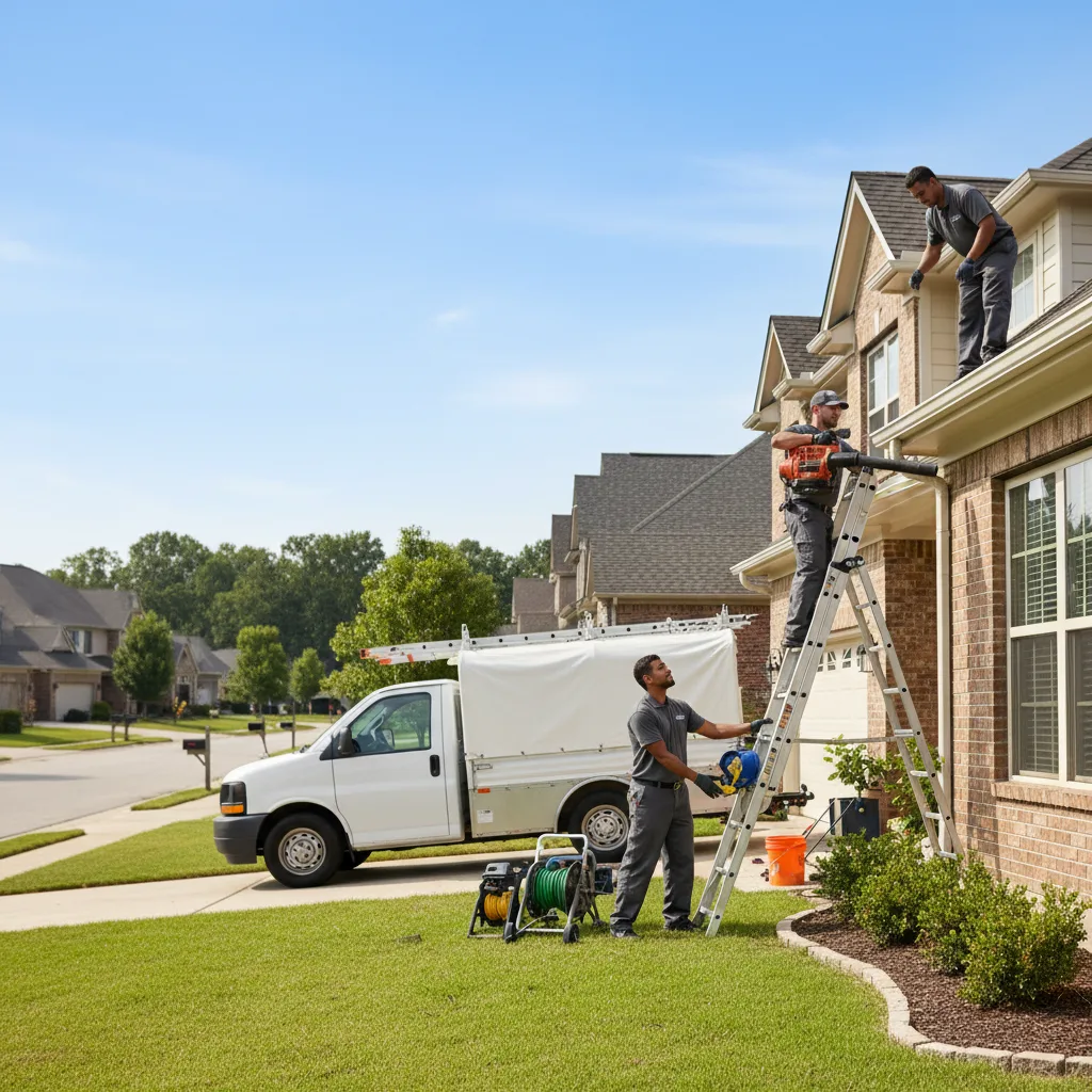 Home Gutter Service in South Houston, TX near me